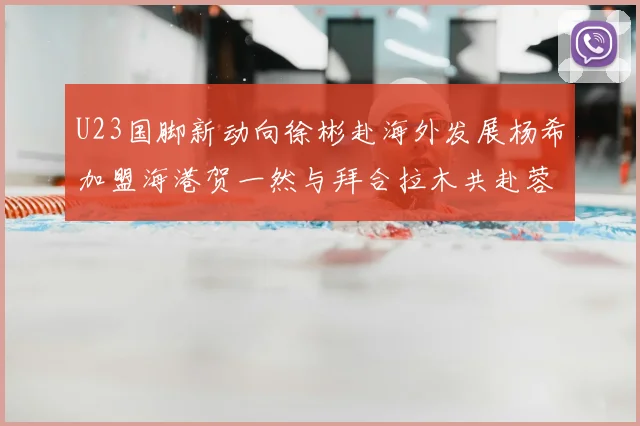 U23国脚新动向徐彬赴海外发展杨希加盟海港贺一然与拜合拉木共赴蓉城
